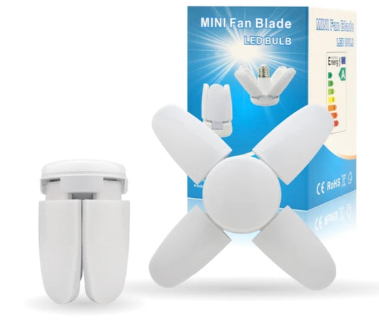 CJF LED Bulb Fan 28W, 6500K, Foldable