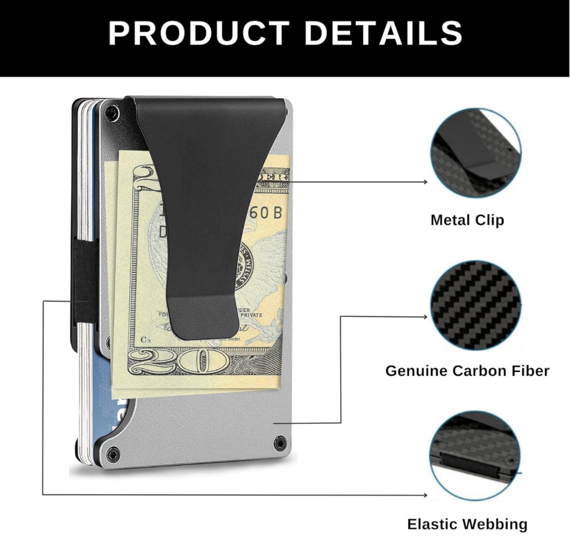 CJF Guam Wallet - RFID Blocking